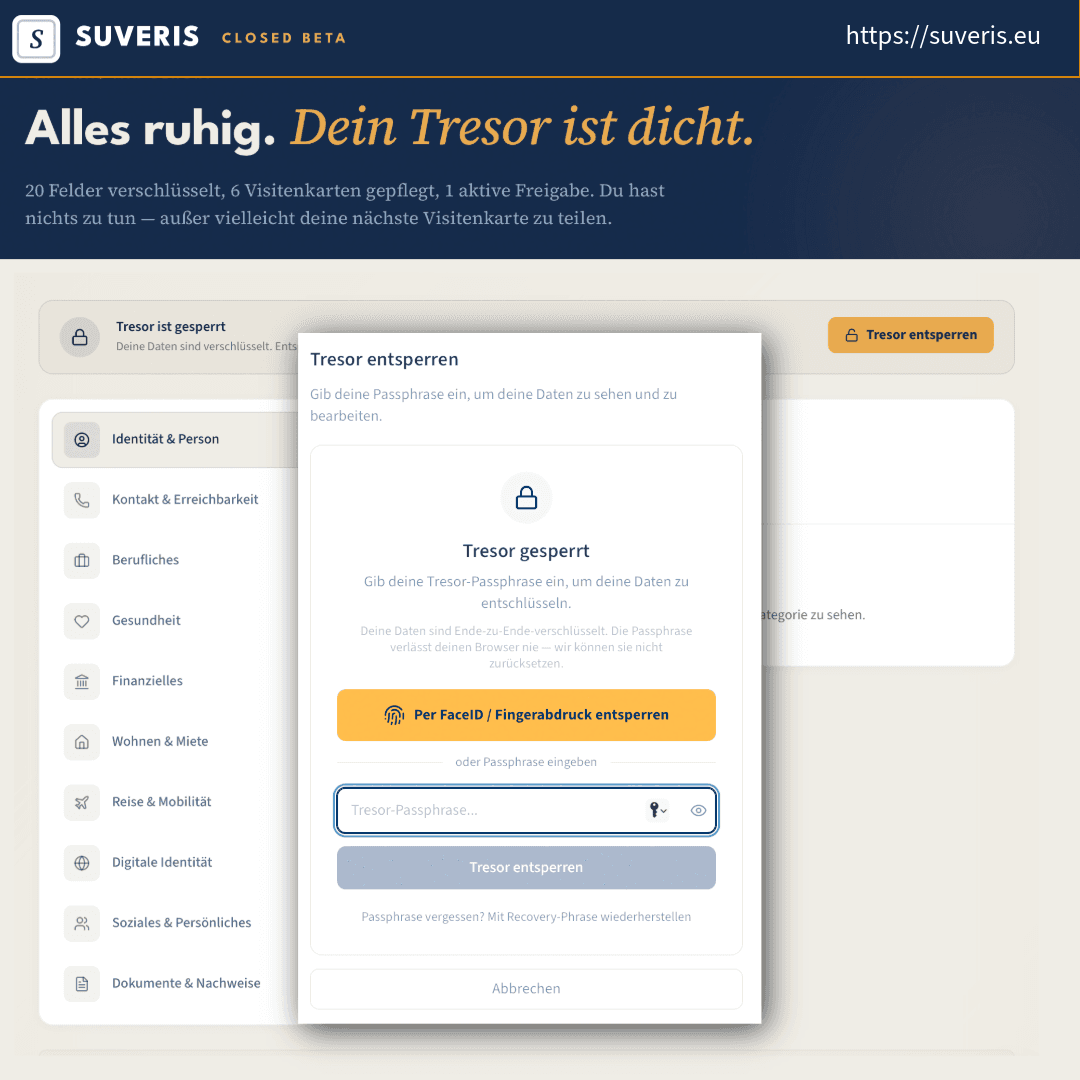 Promo-Bild Tresor